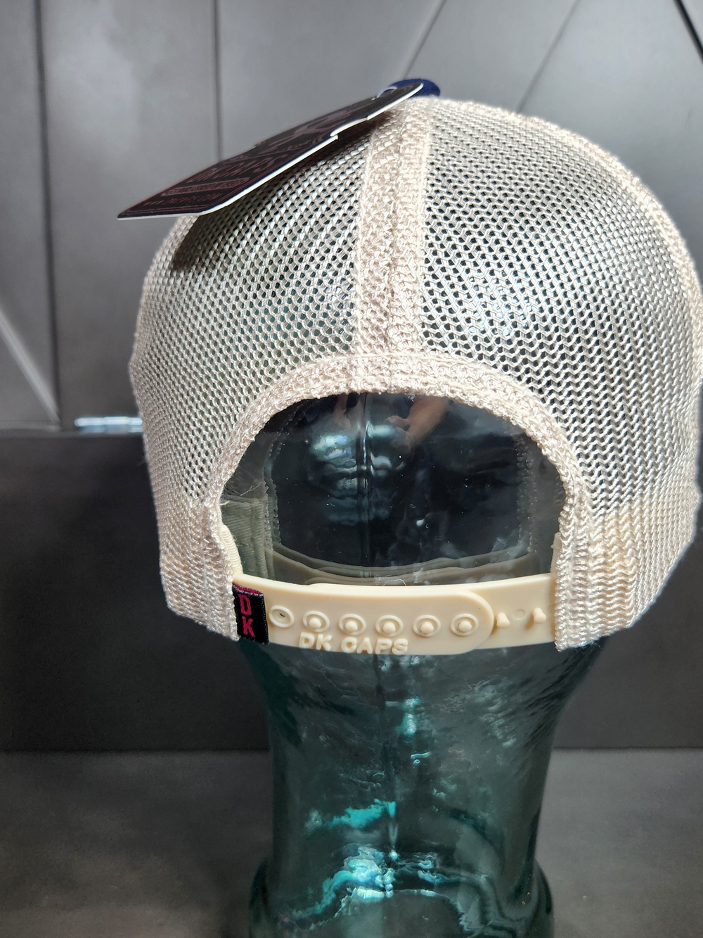 Miramar Beach Florida Navy and Cream Trucker Cap Mesh Adjuatable - Picture 4 of 7